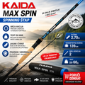 Štap za Pecanje Kaida MAX SPIN 2.70m 60g – Profesionalni Spinning Štap