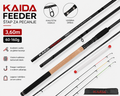 Kaida Feeder Štap za Pecanje 3.60m 60-160g – Profesionalni Karbonski Feeder Štap za Daleke Zabačaje i Ribolov