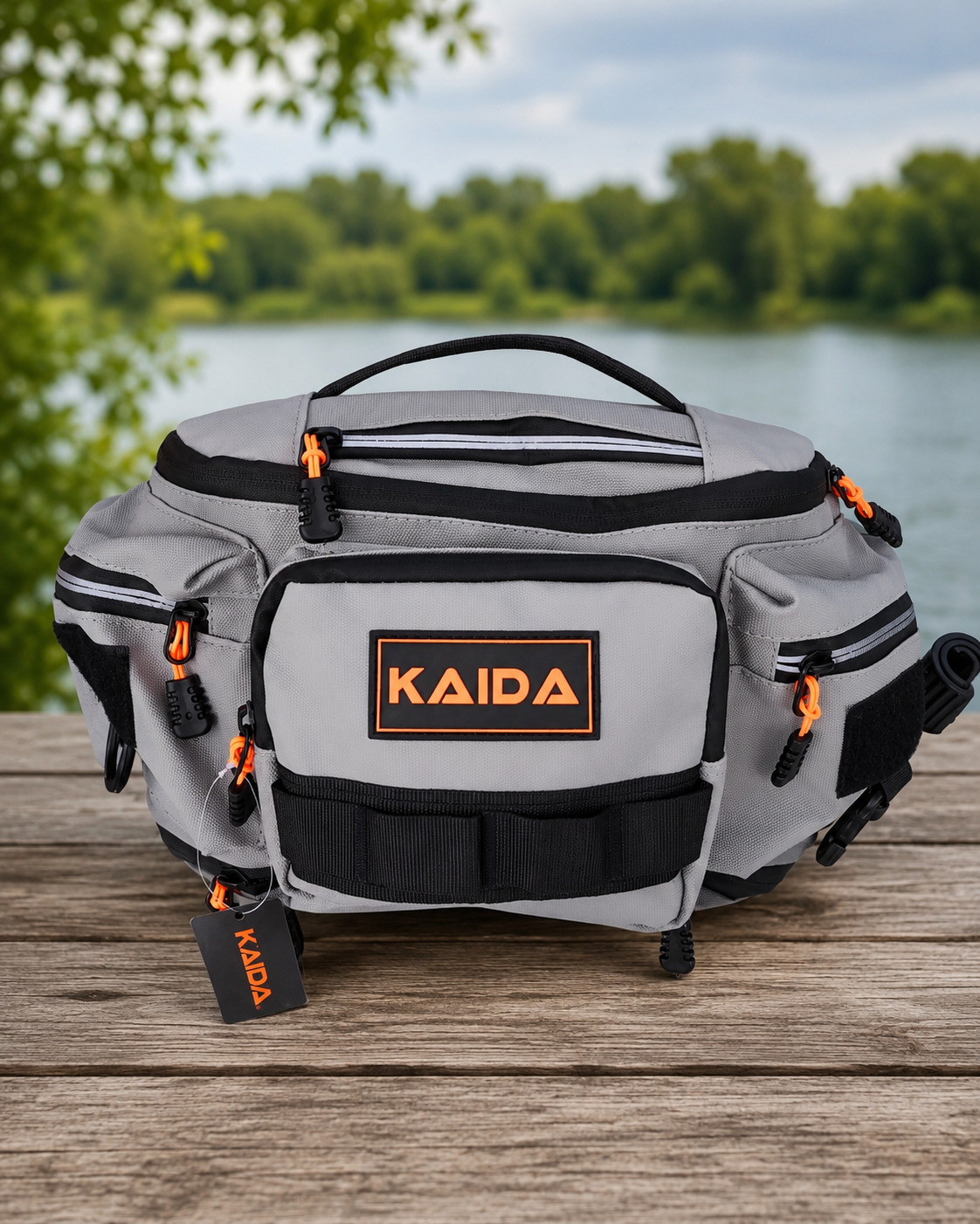 Kaida Ribolovačka Torba sa Više Džepova – Vodootporna Carryall Torba za Šaranski, Feeder i Spinning Ribolov