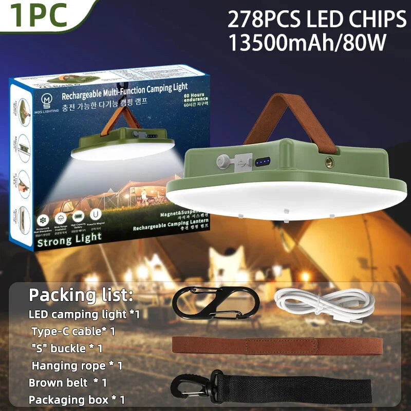 Kamperska punjiva lampa za šator