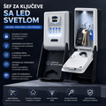 LED KeySafe Box – Sigurnosni Šef za Ključeve sa LED Svetlom i Šifrom za Kuću, Apartman i Vikendicu