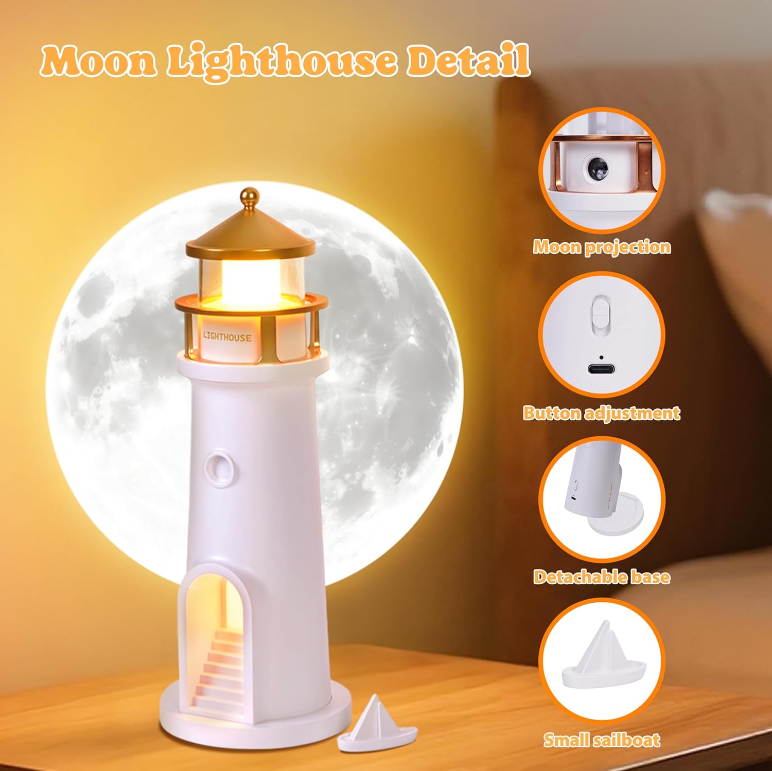 LED ambientalna lampa Svetionik