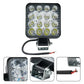 LED spot far 12V/24V – 16 LED dioda za terenska vozila