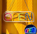 Led svetleca reklama Open