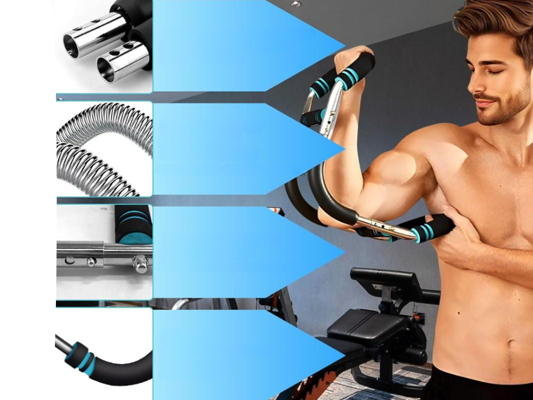 Multifunkcionalni MaxStrength Trenažer | Sprava za Vežbanje Celog Tela kod Kuće