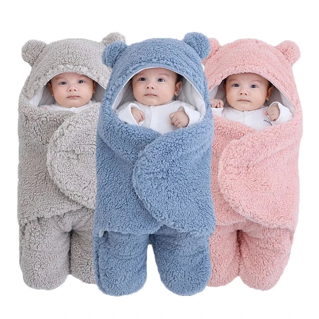 Mekana vreća za spavanje za bebe BabyBlanket Sivo