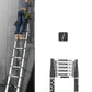 Merdevine teleskopske aluminijumske 2m