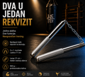 Metalne Nunčake od Nerđajućeg Čelika – Trening Rekvizit za Borilačke Veštine