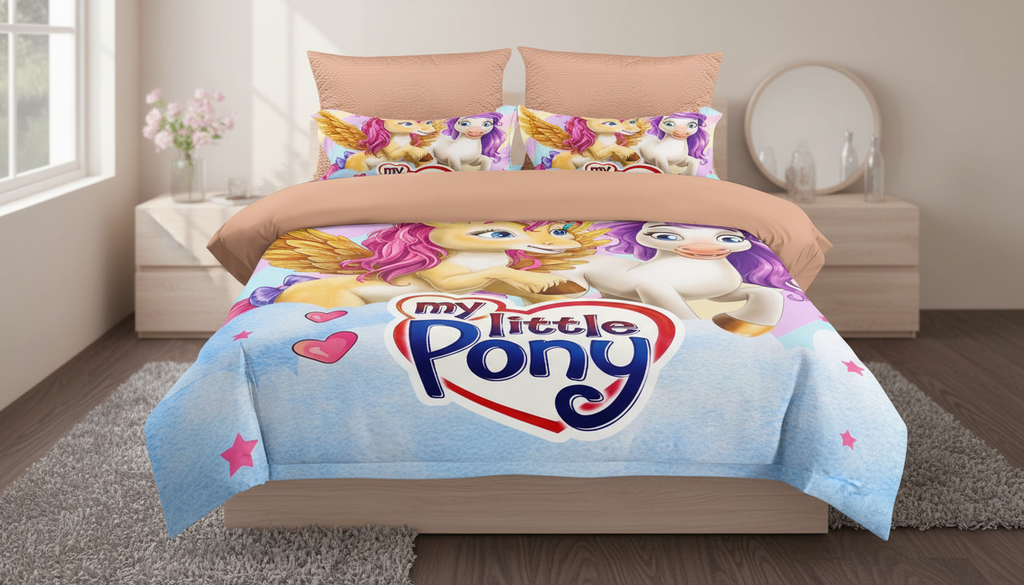 My Little Pony Posteljina – Premium Dečiji Set za Singl Krevet