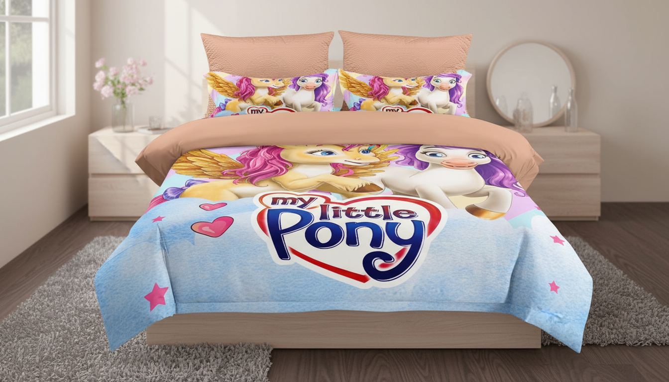 My Little Pony Posteljina – Premium Dečiji Set za Singl Krevet