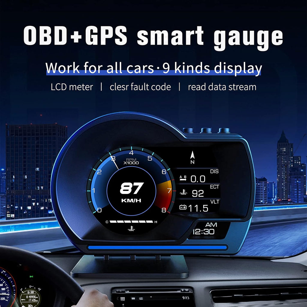 Pametni OBD2+GPS displej za auto P6