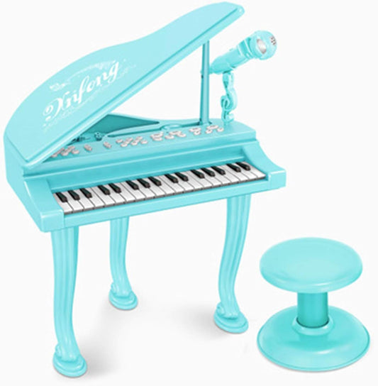 Piano set – Dečiji klavir sa mikrofonom i stolicom