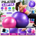 Pilates Lopta za Vežbanje 65 cm i 100 cm – Fitnes Lopta za Trening, Jogu, Pilates i Oblikovanje Tela