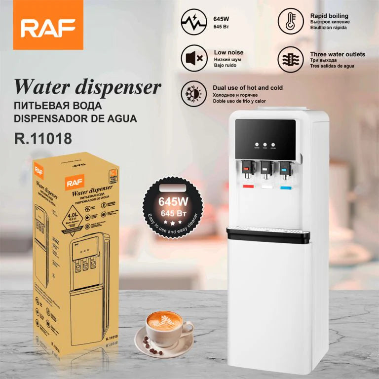 Dispenzer za Vodu RAF 4L – Aparat za Toplu, Hladnu i Sobnu Vodu sa 3 Slavine