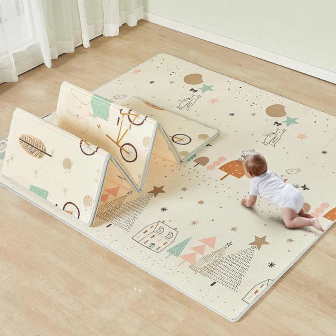 Sklopiva dvostrana podloga za bebe 120cm x 180cm