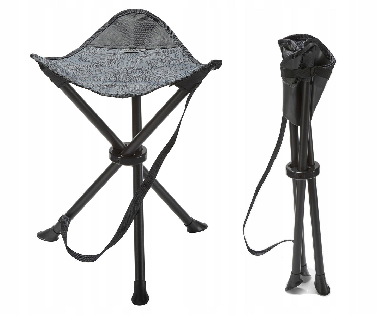 Kamperska Tripod Stolica – Sklopiva i Stabilna za Kamp, Plažu i Prirodu