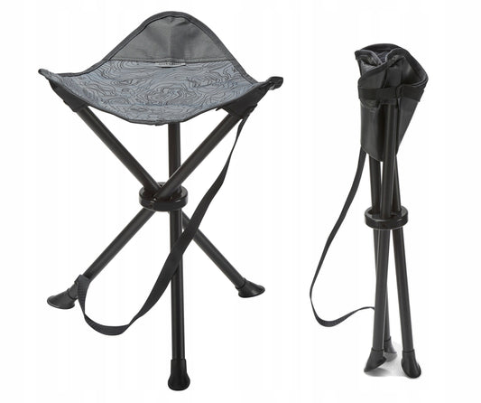 Kamperska Tripod Stolica – Sklopiva i Stabilna za Kamp, Plažu i Prirodu