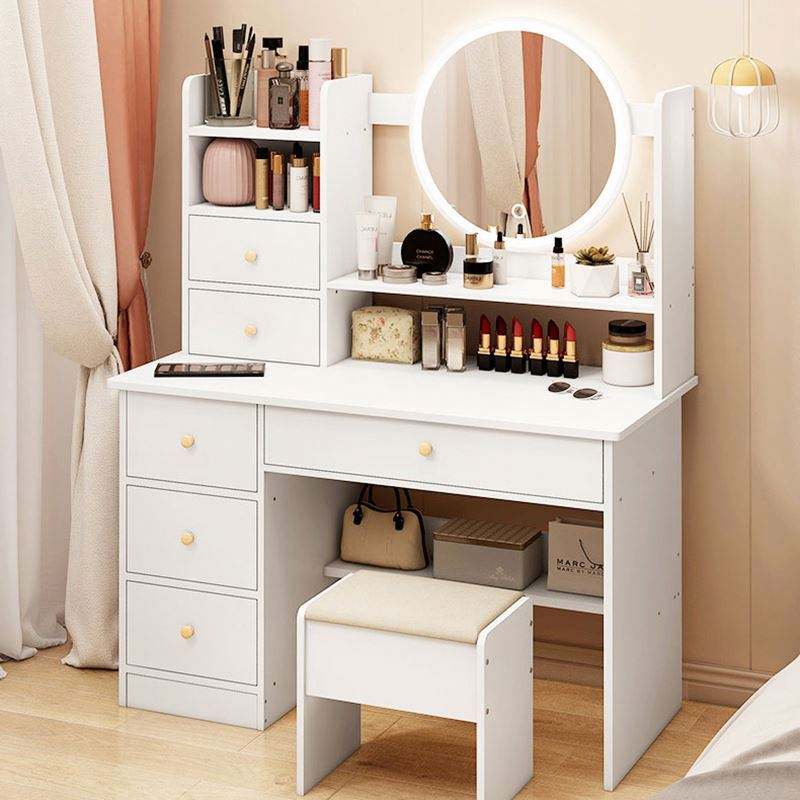 LENA Beauty Sto sa LED Ogledalom i Organizatorom – Moderan Toaletni Sto