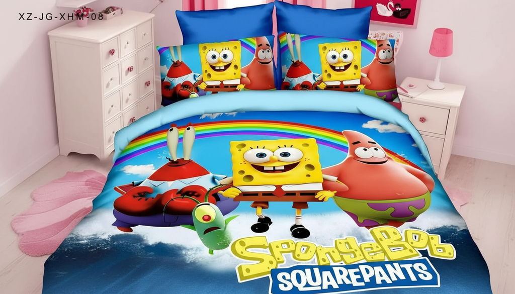 Sunđer Bob Posteljina 5D – Hit Model za Dečiju Sobu
