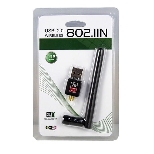 USB WiFi Adapter 150 Mbps – Bežični Adapter za Računar sa Antenom
