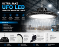 Ultra Jake UFO LED Industrijska Lampe – Profesionalna LED Rasveta za Hale, Magacine, Radionice i Industrijske Prostore