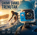 Go Pro 4K WiFi Akciona Kamera – Ultra HD Sportska Kamera sa Vodootpornim Kućištem