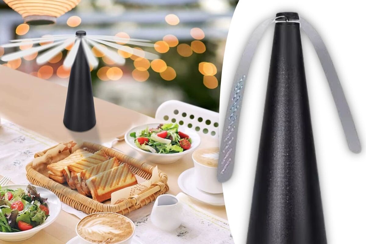 Ventilator Protiv Muva za Sto – Zaštita Hrane Bez Hemikalija za Terasu, Kuhinju i Piknik