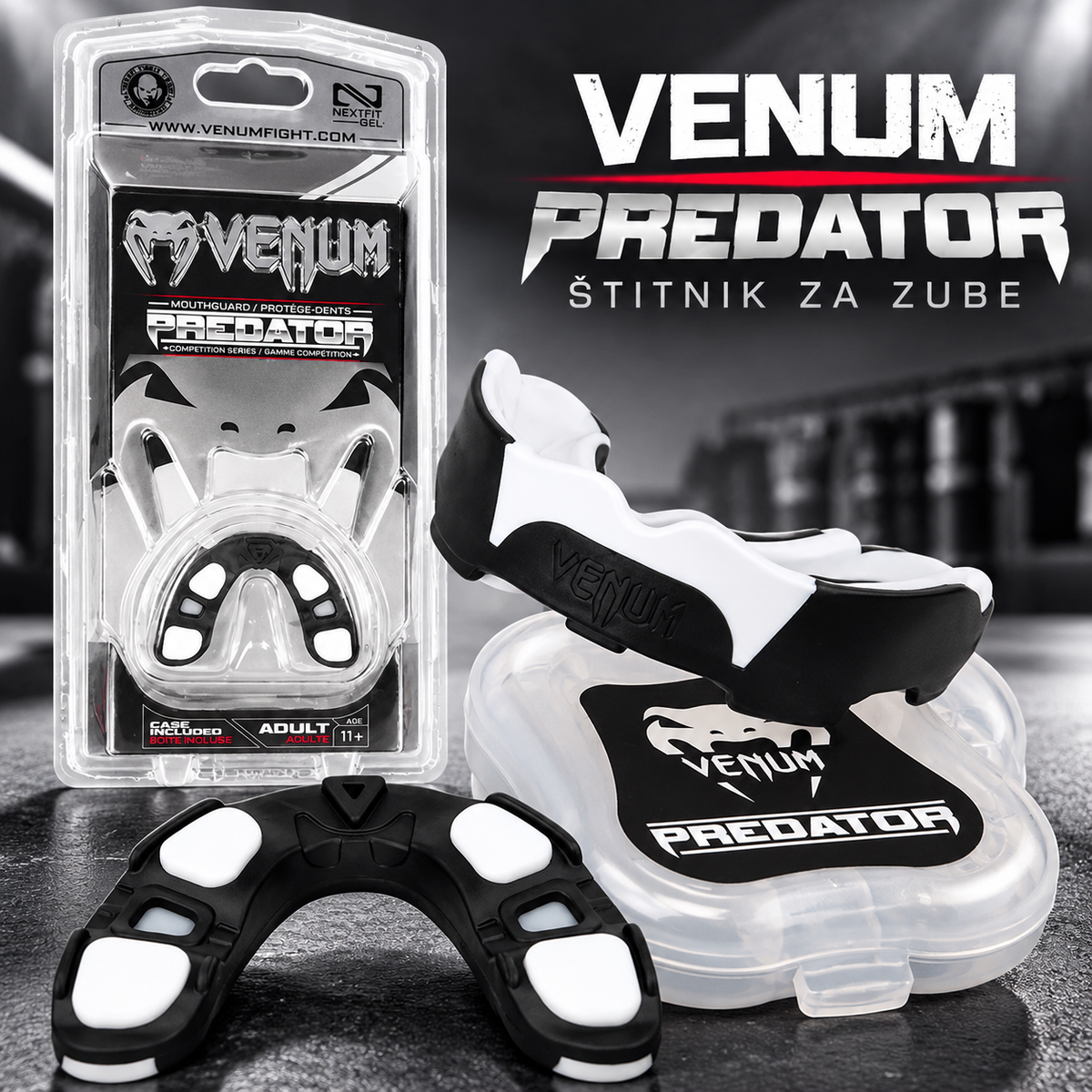 Venum Predator Štitnik za Zube – Zaštitna Guma za Boks, MMA i Borilačke Sportove