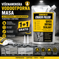 Višenamenski vodootporni zaptivač za popravku pukotina u betonu – Crack Filler 1+1 Gratis