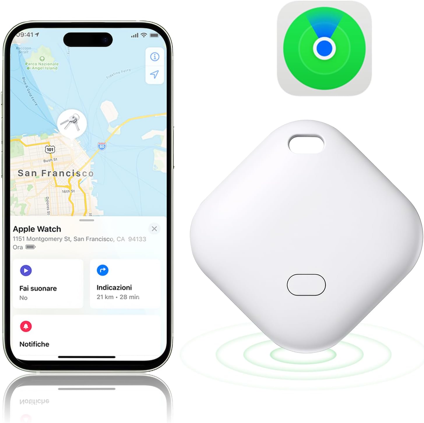 X-TAG Bluetooth lokator