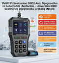 YM519 OBD2 Dijagnostički Uređaj za Automobile i Motocikle – Auto Scanner za Profesionalnu Dijagnostiku
