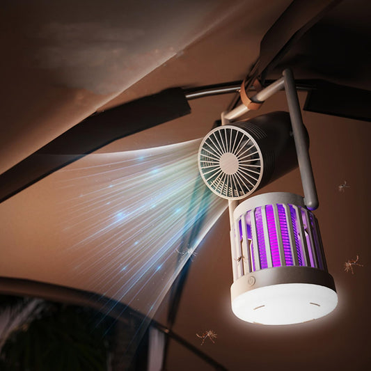 Zamka za komarce sa UV svetlom, ventilatorom i LED noćnom lampom