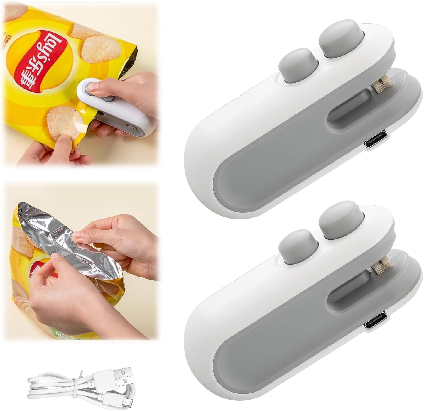 Zatvarač za Plastične Kese 1 + 1 Gratis