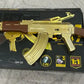 Zlatni Kalashnikov na Gel Kuglice – Dečija Puška sa Vodenim Mecima i Automatskim Pucanjem