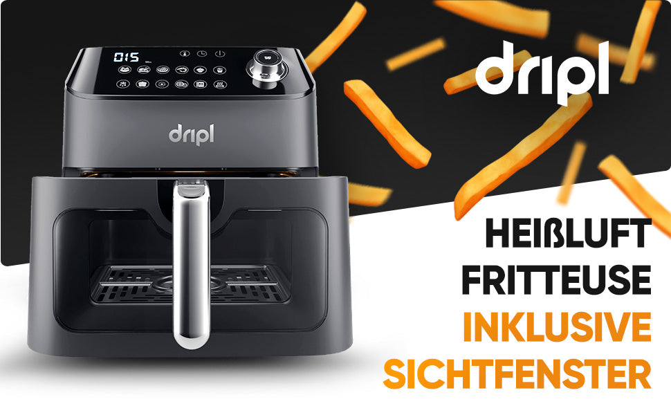 Air Fryer Pametna friteza bez ulja sa LCD ekranom 12L