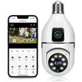 Dupla Kamera Sijalica za Video nadzor WiFi Roto 8MP