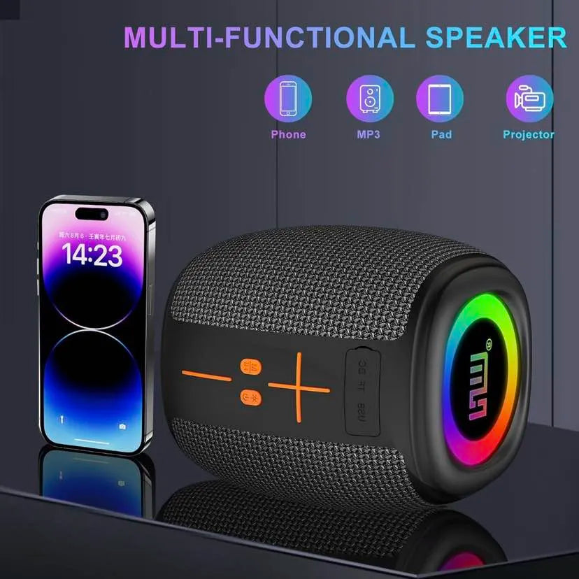 Mini bluetooth zvucnik sa led svetlom