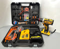 DeWalt aku srafilica 128v+busilica+cekic+Dve baterije+Pribor