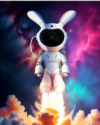 Astronaut Zec projektor
