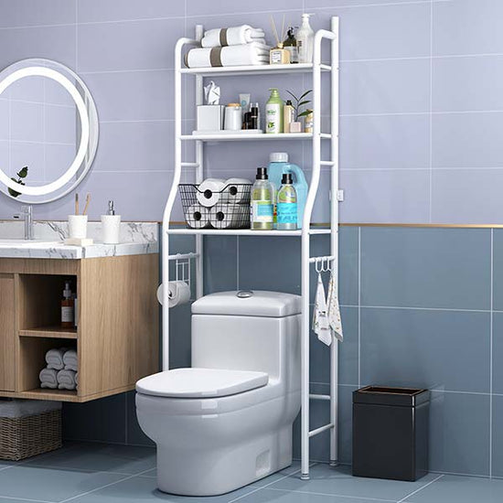 Polica organizer iznad wc solje