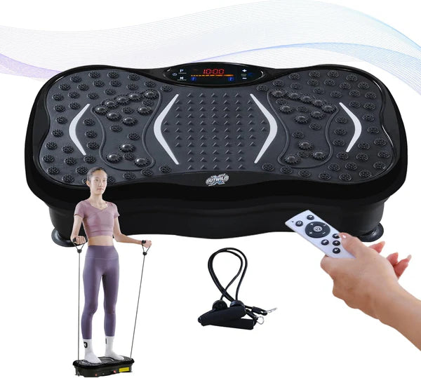 Vibraciona ploča za fitnes i masažu sa daljinskim upravljačem