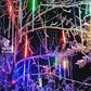 RGB Meteorska ledena kisa Novogodisnje lampice