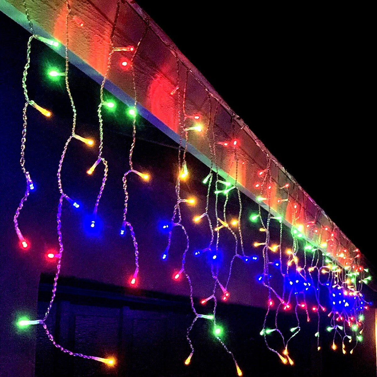 LED zavesa novogodisnja 9 metara RGB sarena