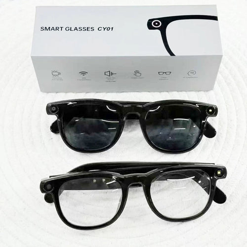 AI Pametne Naočare sa Kamerom – Bluetooth Smart Glasses za Snimanje Videa i Fotografija, AI Prevodilac i Handsfree Pozive