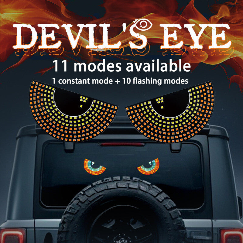 LED Devil Eyes Svetla za Auto za Vetrobansko Staklo